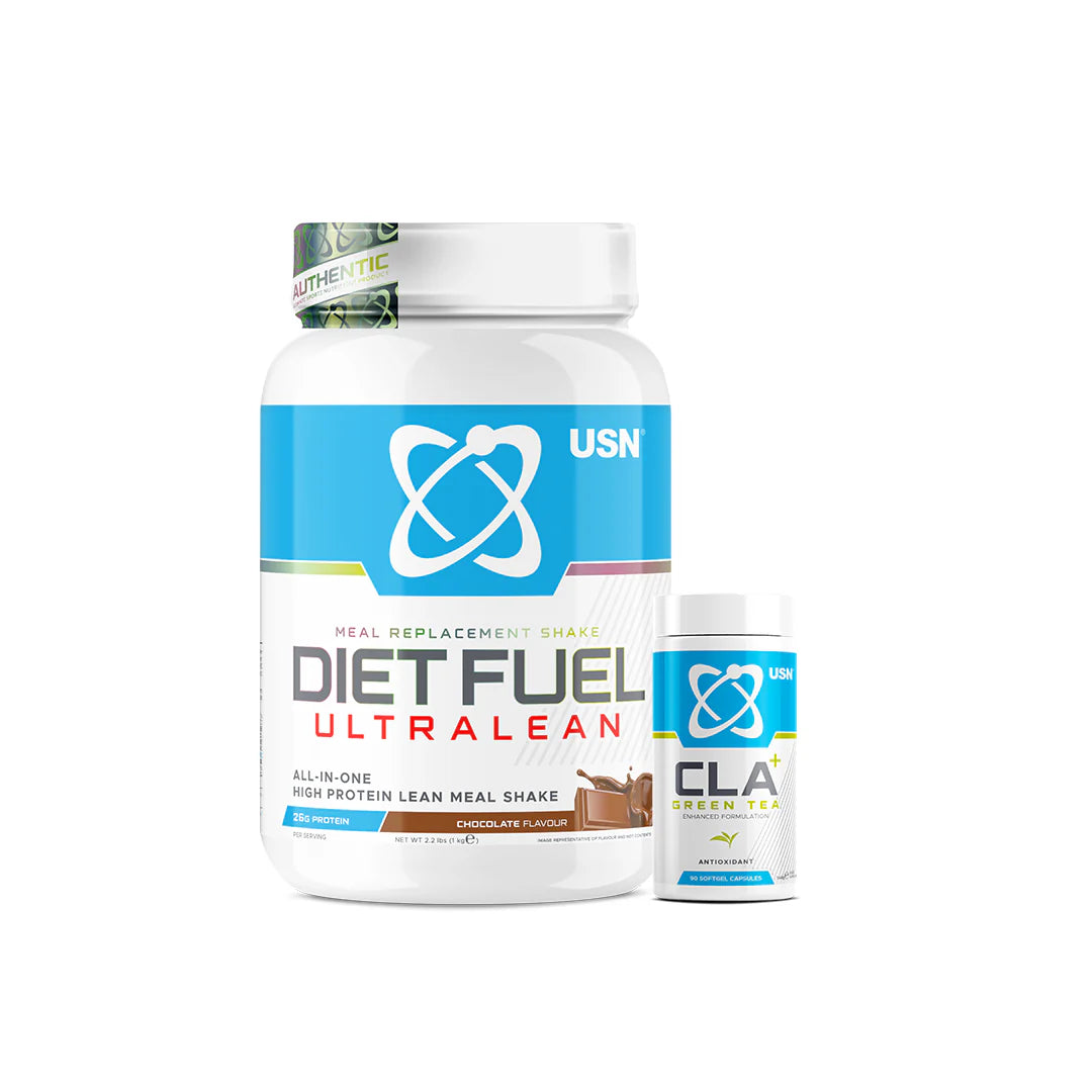 Diet Fuel Meal Replacement & CLA Green Tea Weight Loss Bundle