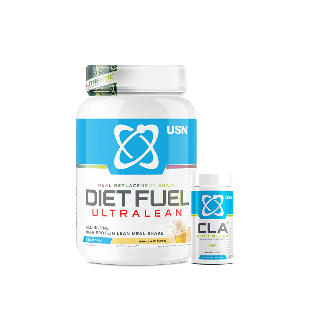 Diet Fuel Meal Replacement & CLA Green Tea Weight Loss Bundle